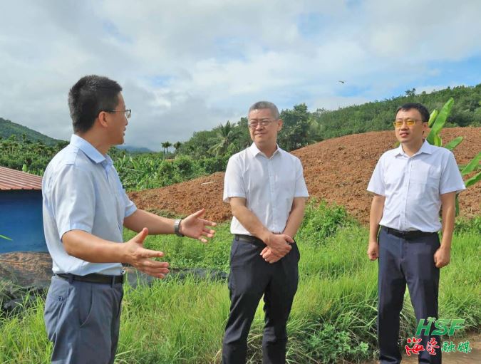 艾轶伦在立才农场公司垦区耕地“非粮化”“非农化”专项整改复耕地块调研。。。。